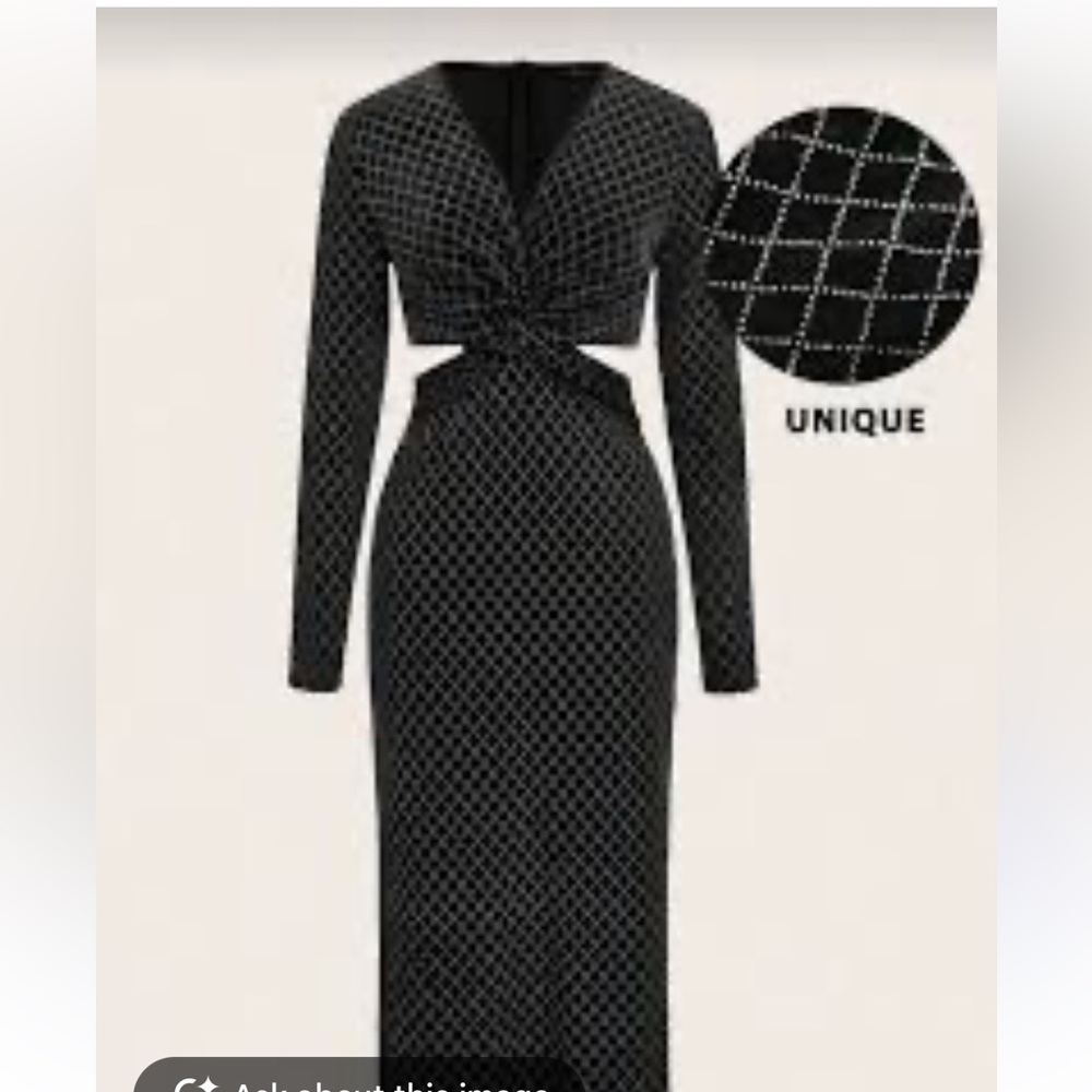 Zara Festive Days Velvet and Shimmer Dress